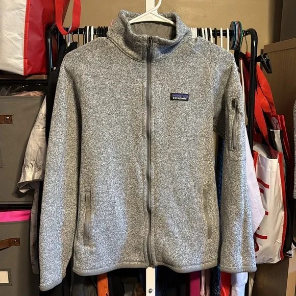 Birch White Patagonia Better Sweater Womens Full Zip Patagonia